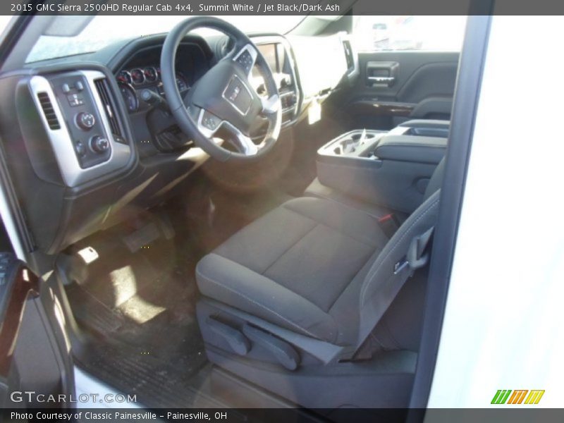 Summit White / Jet Black/Dark Ash 2015 GMC Sierra 2500HD Regular Cab 4x4