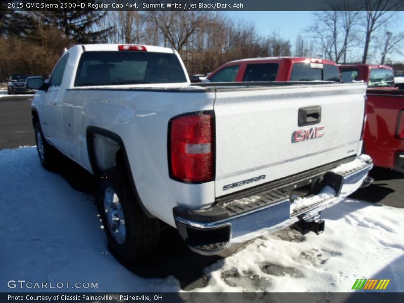Summit White / Jet Black/Dark Ash 2015 GMC Sierra 2500HD Regular Cab 4x4
