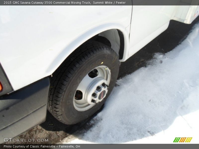 Summit White / Pewter 2015 GMC Savana Cutaway 3500 Commercial Moving Truck