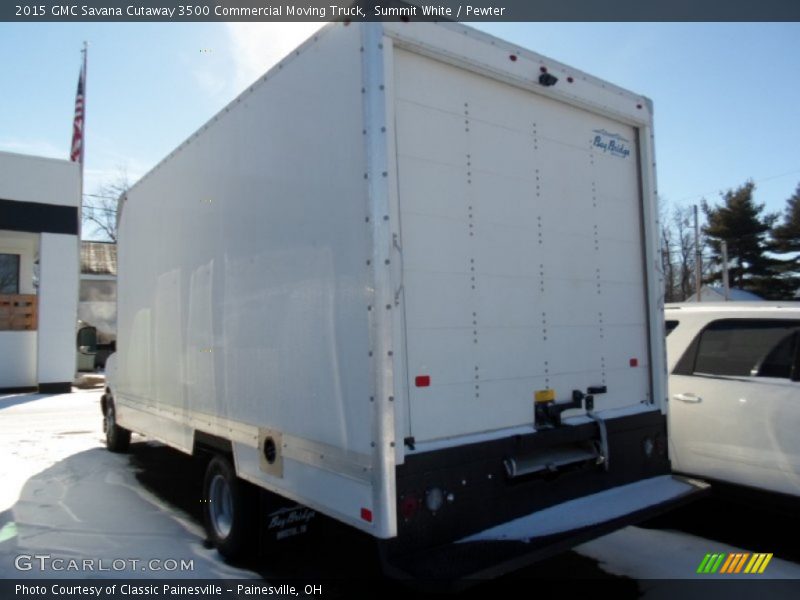 Summit White / Pewter 2015 GMC Savana Cutaway 3500 Commercial Moving Truck