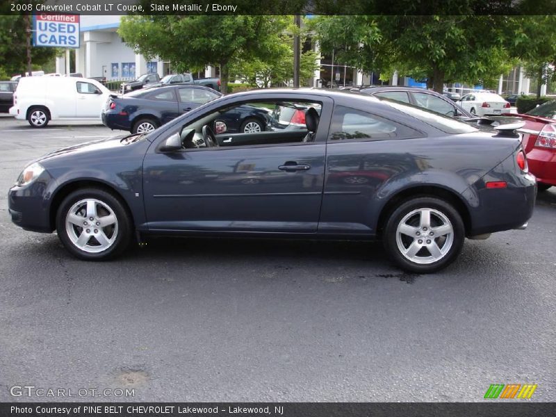 Slate Metallic / Ebony 2008 Chevrolet Cobalt LT Coupe