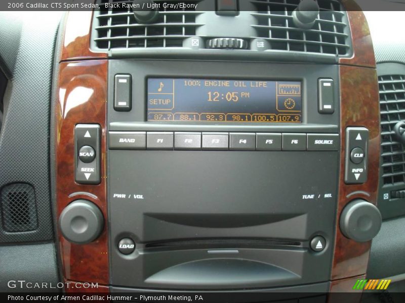 Black Raven / Light Gray/Ebony 2006 Cadillac CTS Sport Sedan