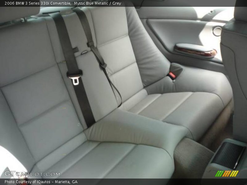 Mystic Blue Metallic / Grey 2006 BMW 3 Series 330i Convertible