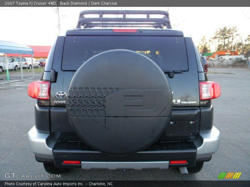 Black Diamond / Dark Charcoal 2007 Toyota FJ Cruiser 4WD
