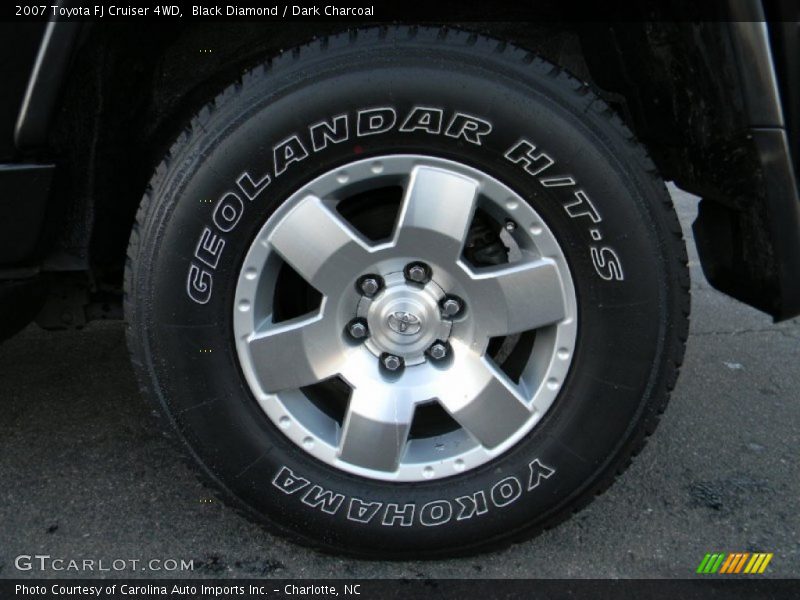 Black Diamond / Dark Charcoal 2007 Toyota FJ Cruiser 4WD