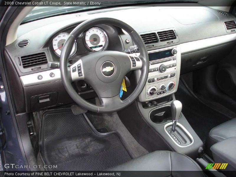 Slate Metallic / Ebony 2008 Chevrolet Cobalt LT Coupe