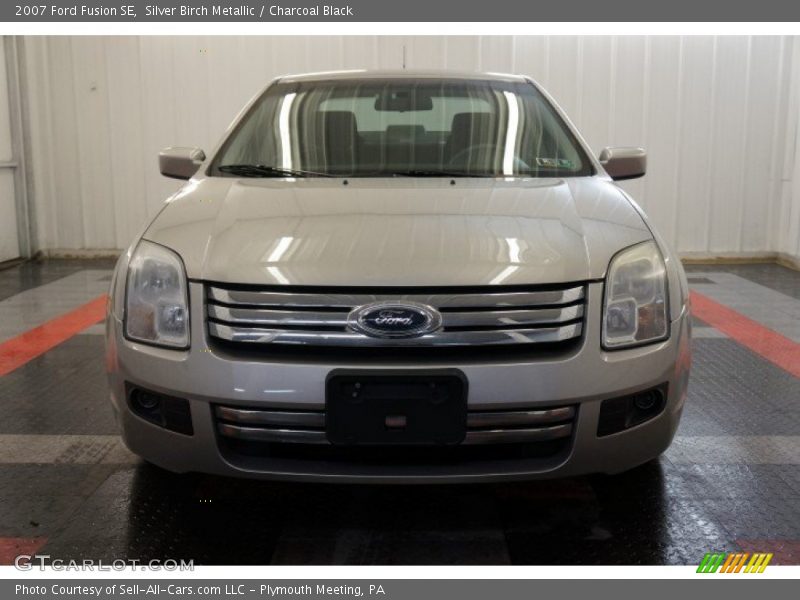 Silver Birch Metallic / Charcoal Black 2007 Ford Fusion SE