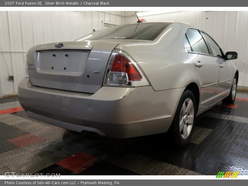 Silver Birch Metallic / Charcoal Black 2007 Ford Fusion SE