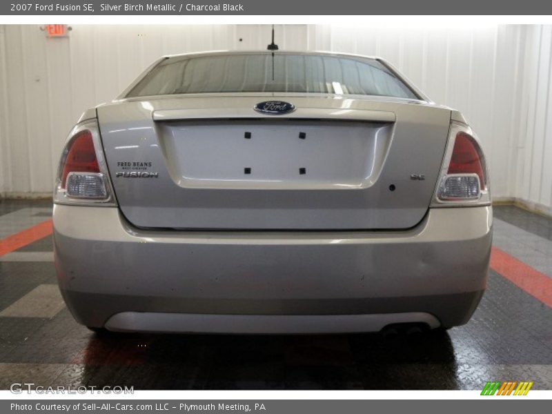 Silver Birch Metallic / Charcoal Black 2007 Ford Fusion SE