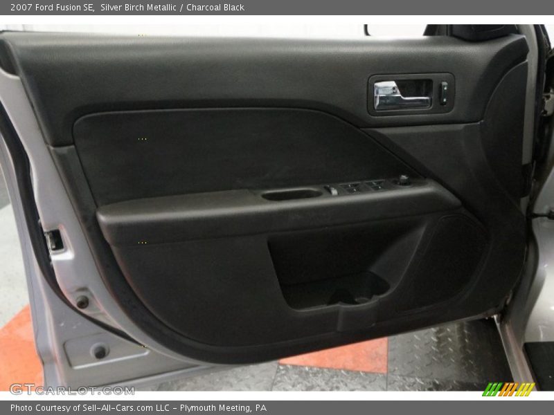 Silver Birch Metallic / Charcoal Black 2007 Ford Fusion SE