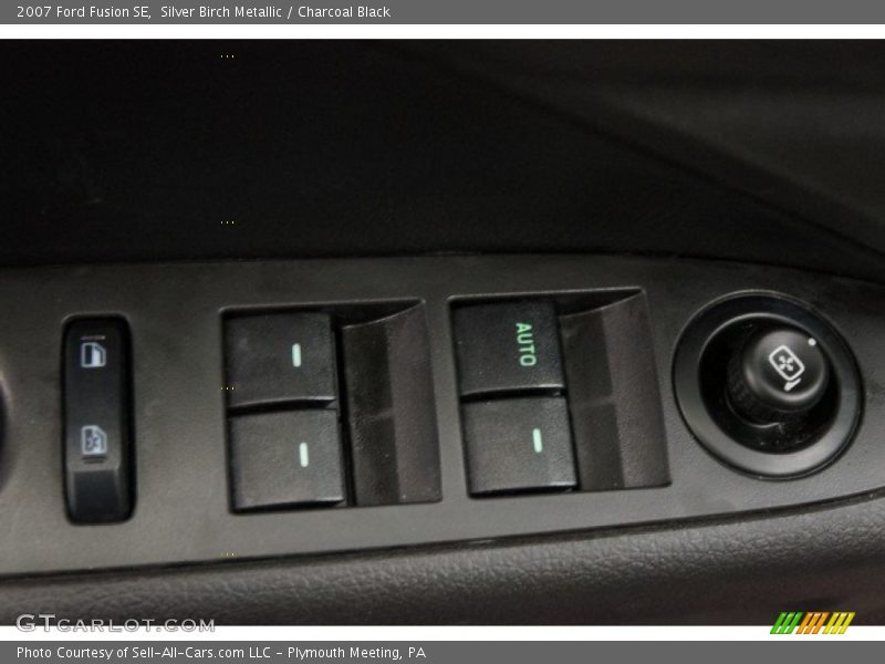 Silver Birch Metallic / Charcoal Black 2007 Ford Fusion SE