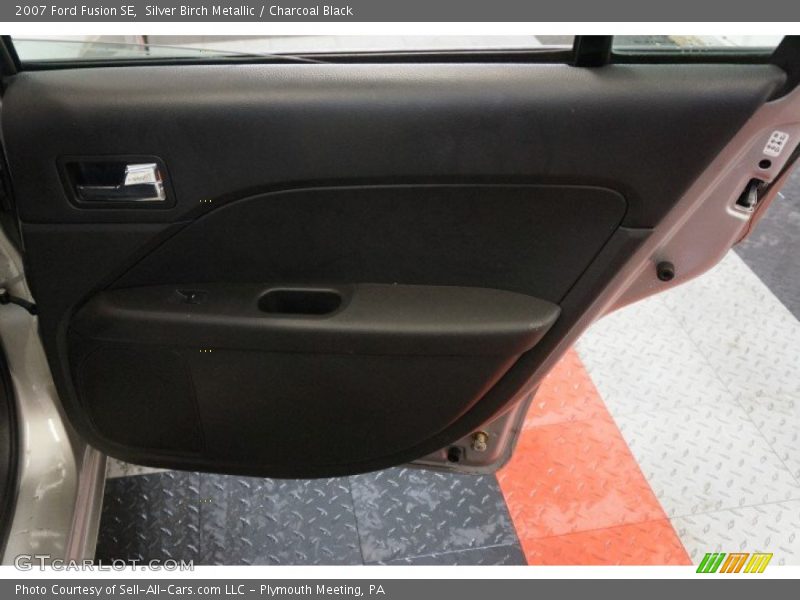 Silver Birch Metallic / Charcoal Black 2007 Ford Fusion SE