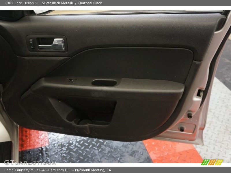 Silver Birch Metallic / Charcoal Black 2007 Ford Fusion SE
