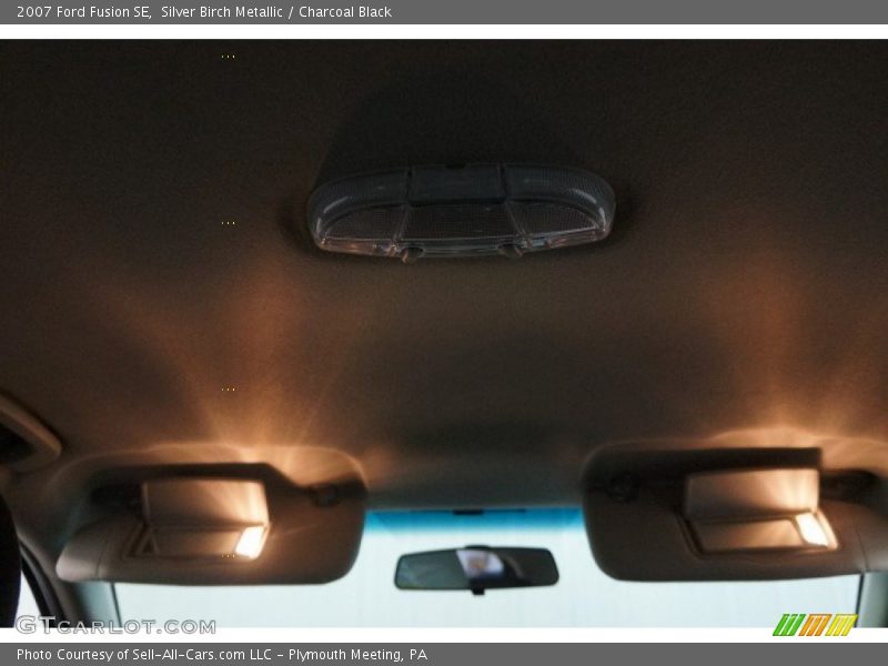Silver Birch Metallic / Charcoal Black 2007 Ford Fusion SE