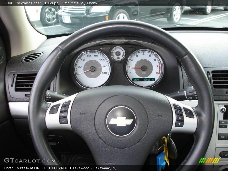 Slate Metallic / Ebony 2008 Chevrolet Cobalt LT Coupe