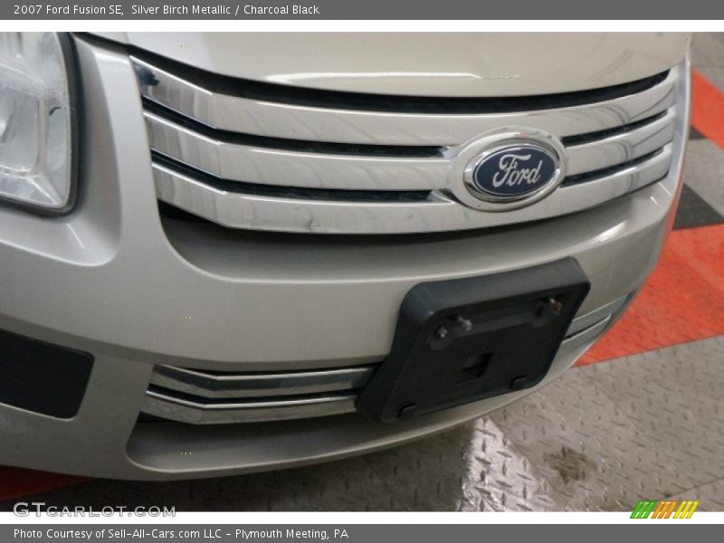 Silver Birch Metallic / Charcoal Black 2007 Ford Fusion SE