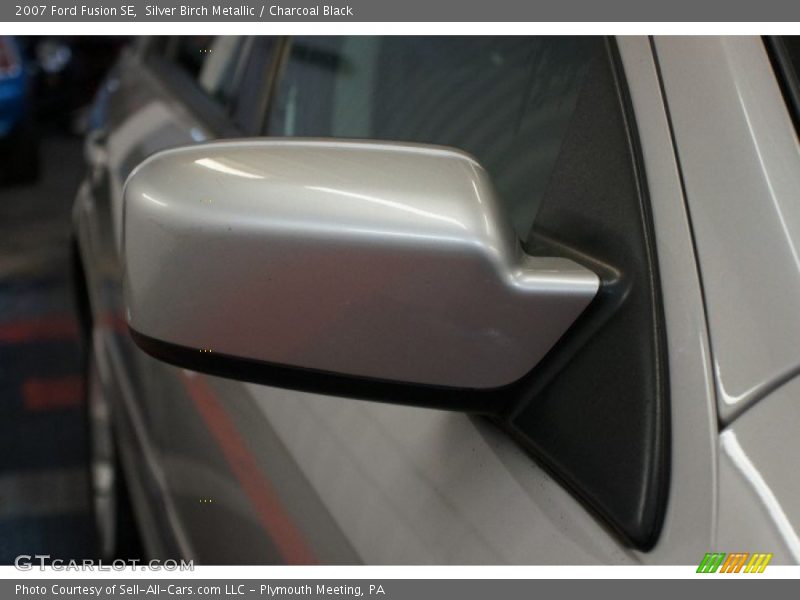 Silver Birch Metallic / Charcoal Black 2007 Ford Fusion SE