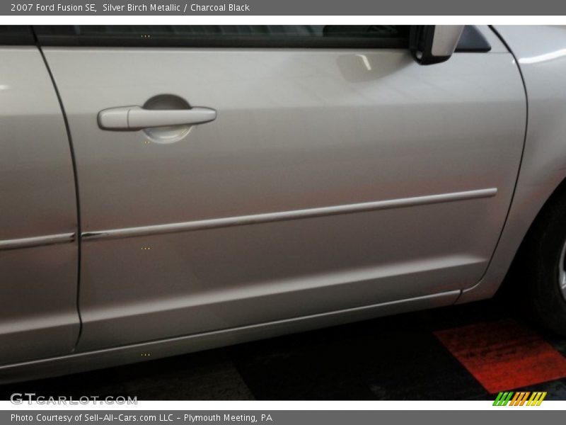 Silver Birch Metallic / Charcoal Black 2007 Ford Fusion SE