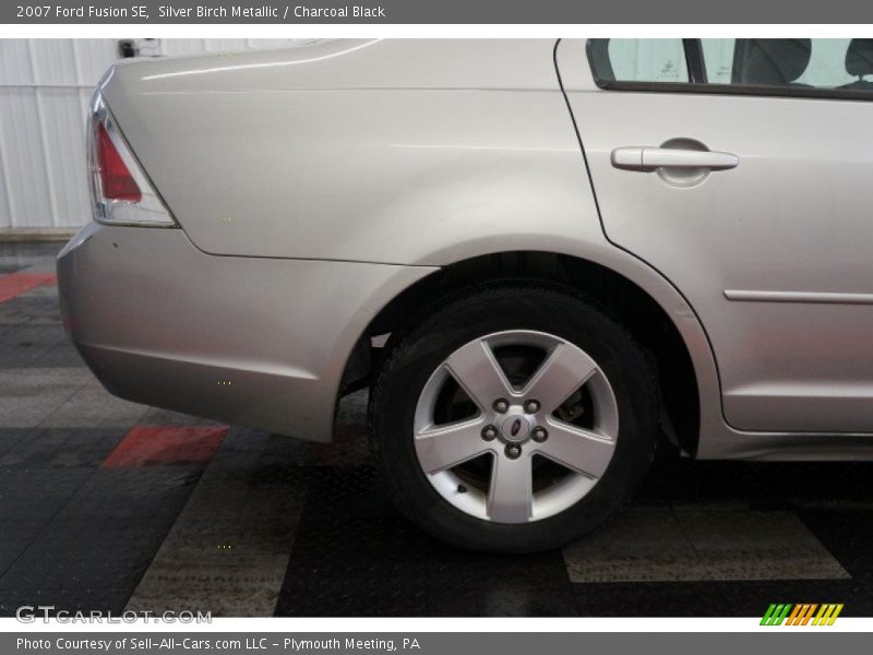 Silver Birch Metallic / Charcoal Black 2007 Ford Fusion SE