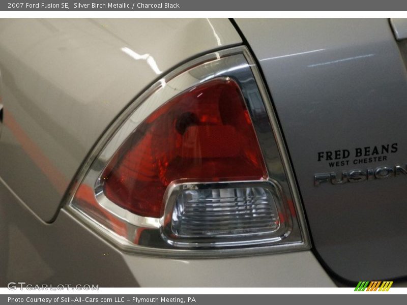 Silver Birch Metallic / Charcoal Black 2007 Ford Fusion SE