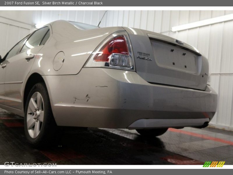 Silver Birch Metallic / Charcoal Black 2007 Ford Fusion SE