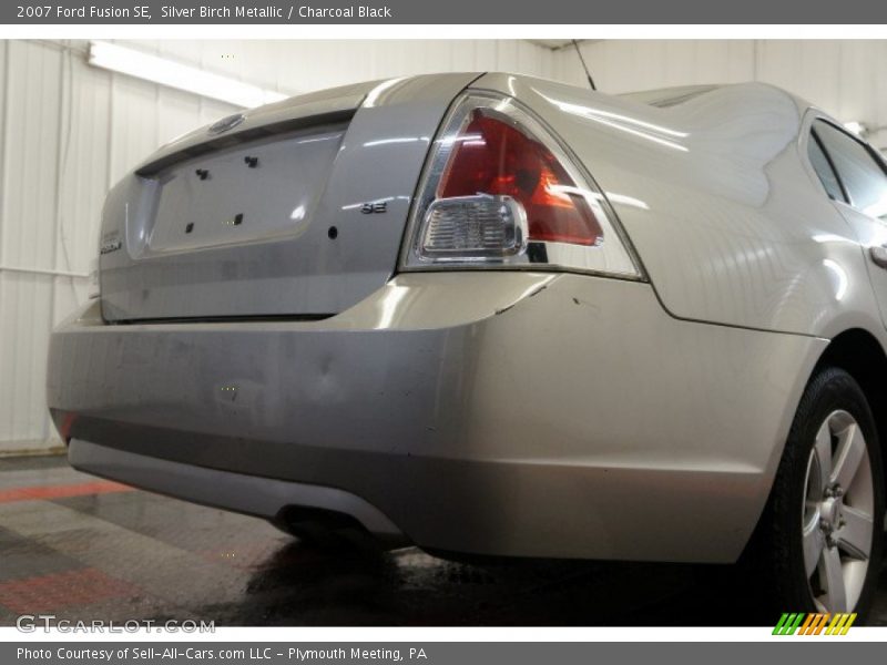 Silver Birch Metallic / Charcoal Black 2007 Ford Fusion SE