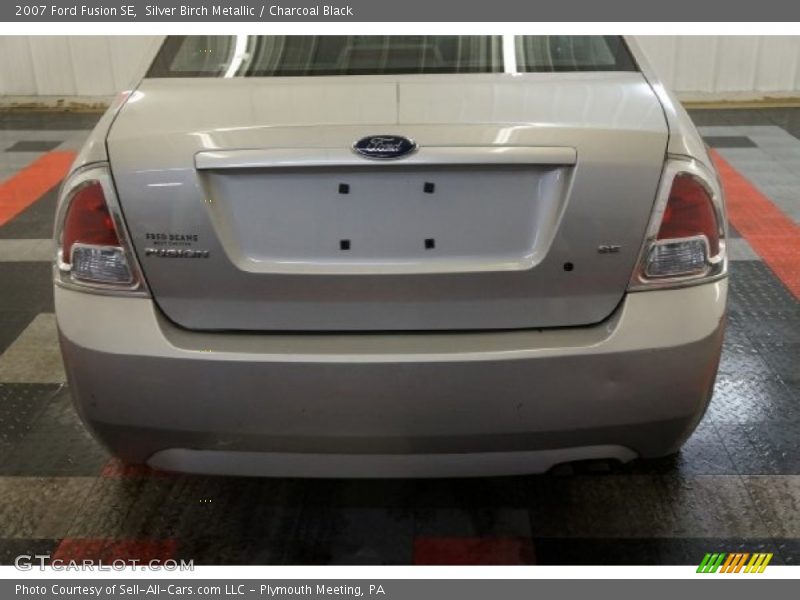 Silver Birch Metallic / Charcoal Black 2007 Ford Fusion SE