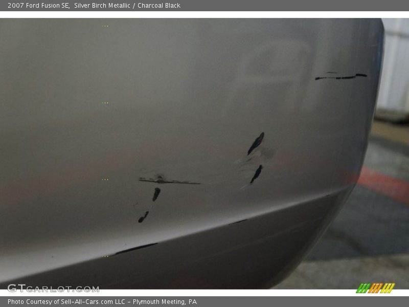 Silver Birch Metallic / Charcoal Black 2007 Ford Fusion SE