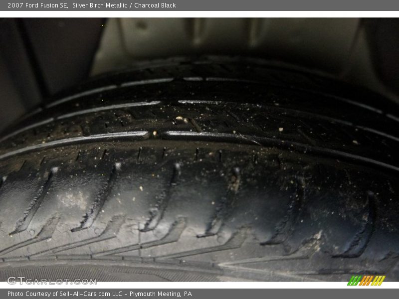 Silver Birch Metallic / Charcoal Black 2007 Ford Fusion SE