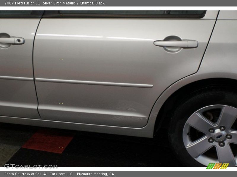 Silver Birch Metallic / Charcoal Black 2007 Ford Fusion SE