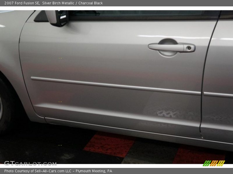 Silver Birch Metallic / Charcoal Black 2007 Ford Fusion SE
