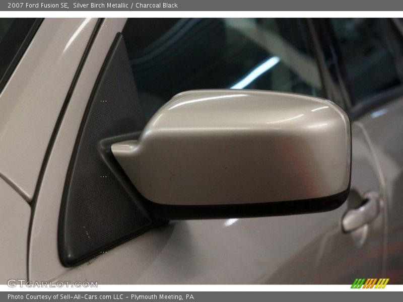 Silver Birch Metallic / Charcoal Black 2007 Ford Fusion SE