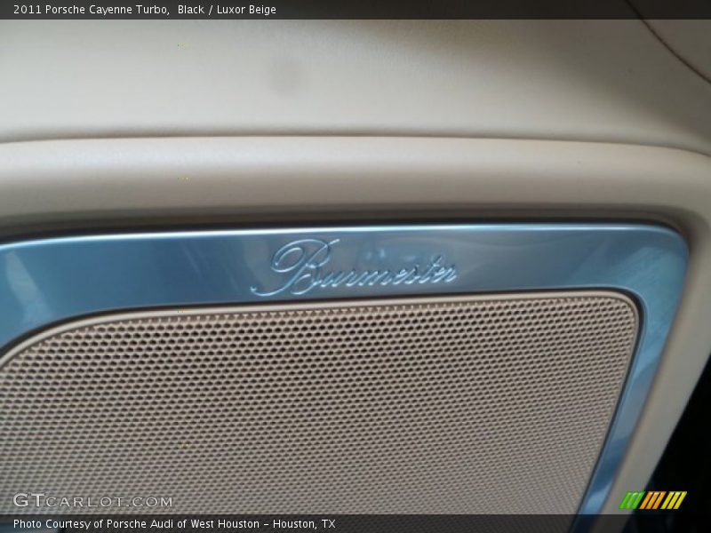 Black / Luxor Beige 2011 Porsche Cayenne Turbo