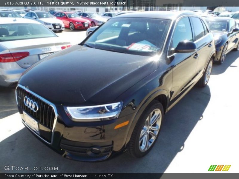 Mythos Black Metallic / Black 2015 Audi Q3 2.0 TFSI Prestige quattro