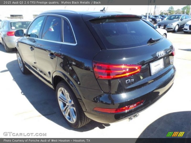 Mythos Black Metallic / Black 2015 Audi Q3 2.0 TFSI Prestige quattro