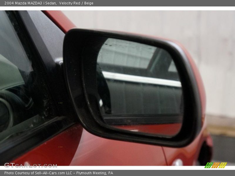 Velocity Red / Beige 2004 Mazda MAZDA3 i Sedan
