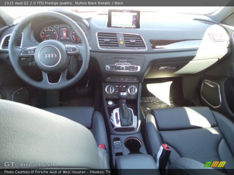 Mythos Black Metallic / Black 2015 Audi Q3 2.0 TFSI Prestige quattro