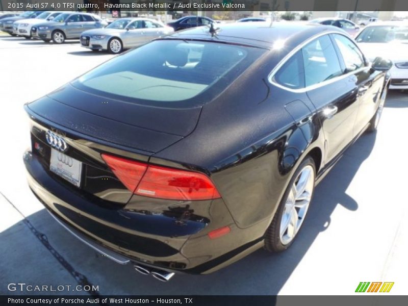 Havanna Black Metallic / Audi Exclusive Valcona 2015 Audi S7 4.0 TFSI quattro