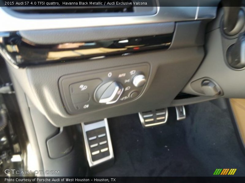 Havanna Black Metallic / Audi Exclusive Valcona 2015 Audi S7 4.0 TFSI quattro