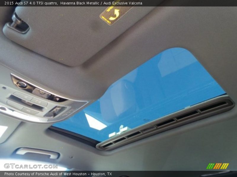 Havanna Black Metallic / Audi Exclusive Valcona 2015 Audi S7 4.0 TFSI quattro