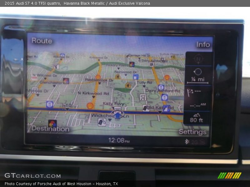 Havanna Black Metallic / Audi Exclusive Valcona 2015 Audi S7 4.0 TFSI quattro