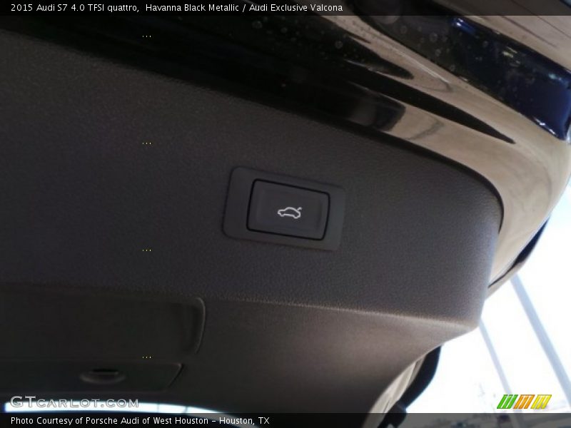 Havanna Black Metallic / Audi Exclusive Valcona 2015 Audi S7 4.0 TFSI quattro