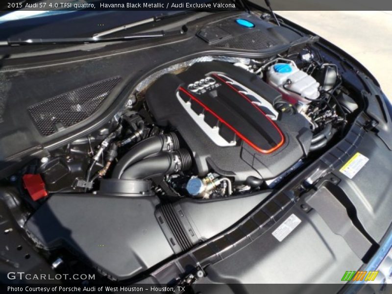  2015 S7 4.0 TFSI quattro Engine - 4.0 Liter Turbocharged/TFSI DOHC 32-Valve VVT V8