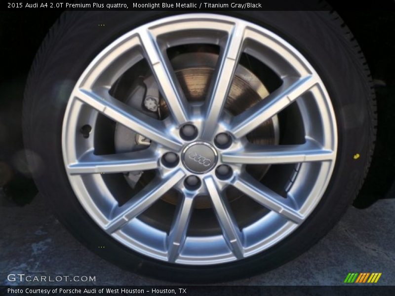 Moonlight Blue Metallic / Titanium Gray/Black 2015 Audi A4 2.0T Premium Plus quattro