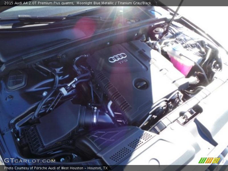 Moonlight Blue Metallic / Titanium Gray/Black 2015 Audi A4 2.0T Premium Plus quattro