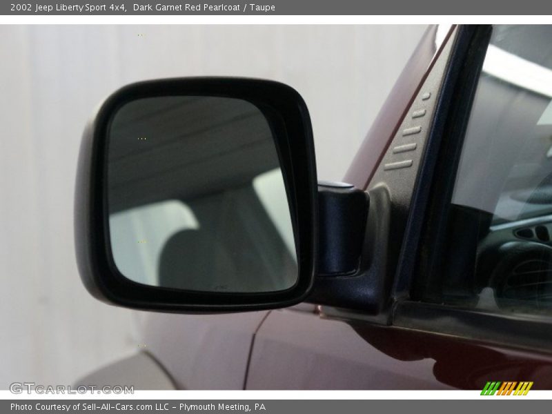 Dark Garnet Red Pearlcoat / Taupe 2002 Jeep Liberty Sport 4x4