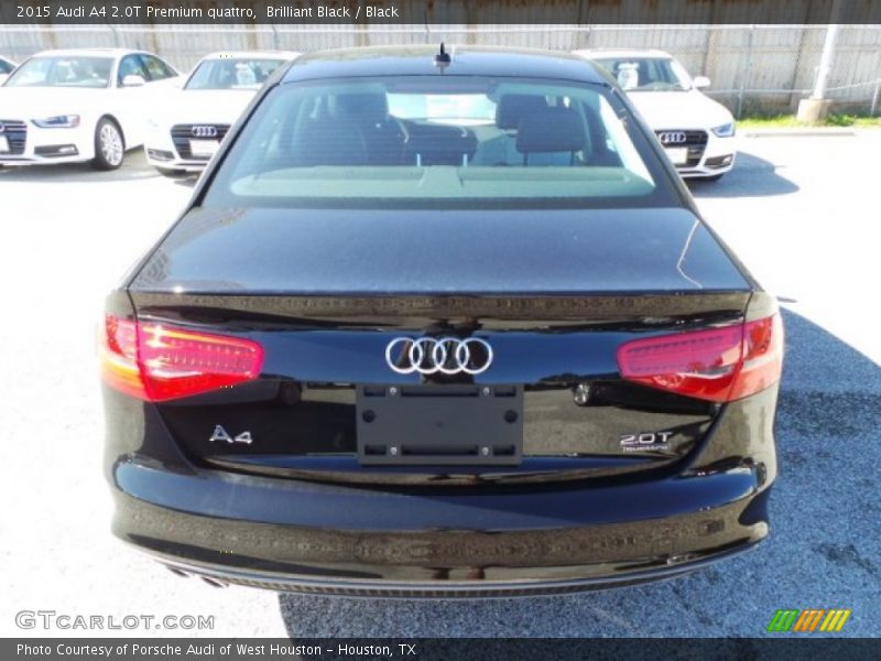 Brilliant Black / Black 2015 Audi A4 2.0T Premium quattro