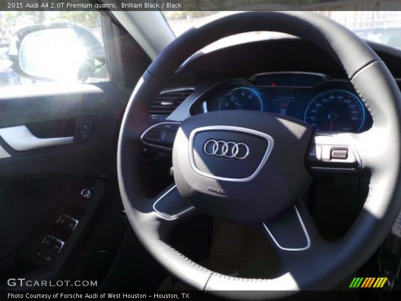 Brilliant Black / Black 2015 Audi A4 2.0T Premium quattro