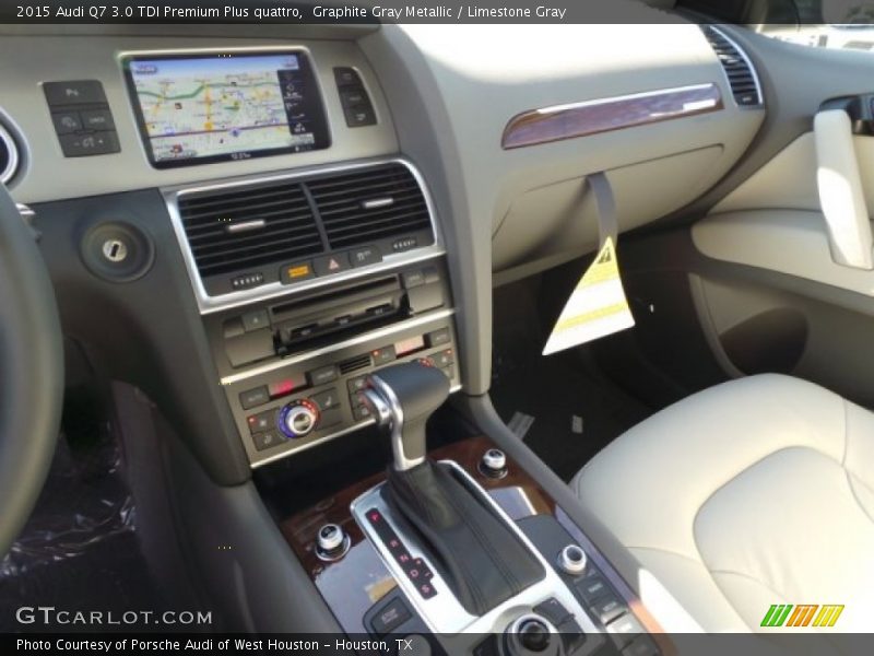 Graphite Gray Metallic / Limestone Gray 2015 Audi Q7 3.0 TDI Premium Plus quattro