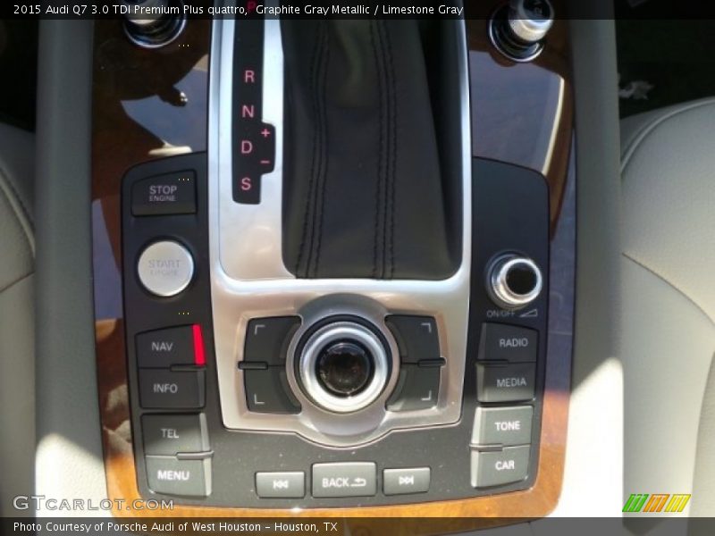 Graphite Gray Metallic / Limestone Gray 2015 Audi Q7 3.0 TDI Premium Plus quattro